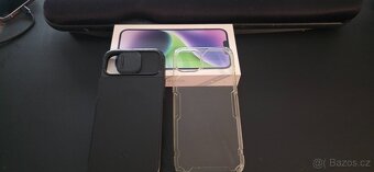 Apple iPhone 14 Plus 128GB fialový nová baterie kondice 100% - 11