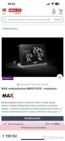 NOVÁ Meteostanice MAX MWS3101B - 11
