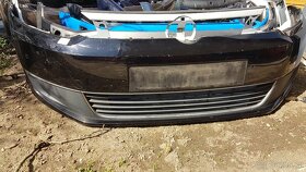 vw touran 1T1 1T2 1T3 blatníky kapota stěna chladiče výztuha - 11
