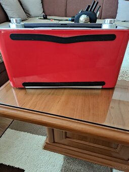 Rádio Philips ORD7100R/00, červená farba, "retro" - 11