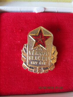 Medaile a odznaky SNV - 11