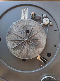 gramofon TESLA - HC 43 - NC 430 - funkční - krásný stav - 11