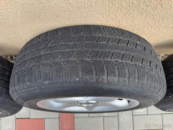 Alu kola Zender 15" 4x100, 7Jx15 ET35, zimní pneu 185/65/15 - 11