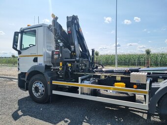 NOVÝ NEJETÝ MAN TGM 18.290 RUKA HIAB A NOSIČ KONTEJNERU 10T - 11