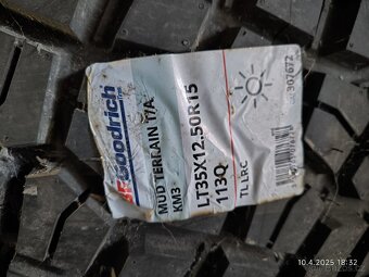 Prodám kompletní kola BFGoodrich Mud Terrain TA KM3 - 11