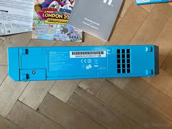 Nintendo Wii Modrá limitka Mario Sonic London Olympic 2012 - 11