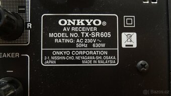 ONKYO TX-SA605 receiver s dekodérem Dolby Digital Plus, - 11