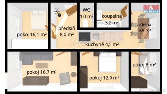 Prodej bytu 4+1, 78 m², Sušice, ul. Sirkařská - 11