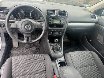 VW Golf VI 1.6 TDi COMBI MODEL 2012 MOŽNO NA SPLÁTKY - 11