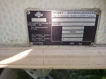 Hobby 540  Exclusive, Rok 1998 - 11