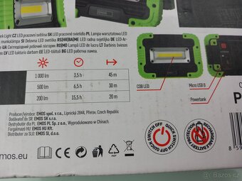 LED nabíjecí pracovní reflektor EMOS - 11