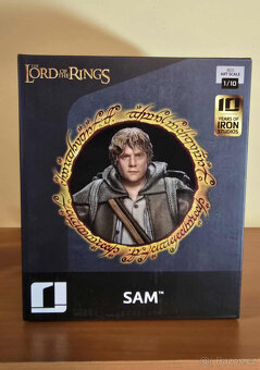 Kompletní sada sošek hobitů z Pána Prstenů od Iron Studios - 11