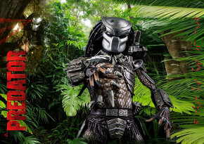 Predator – Jungle Hunter v mierke 1/4 + Mačeta "BILLY SOLE" - 11