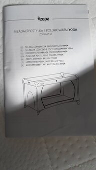 Skládací postýlka ZOPA YOGA - 11