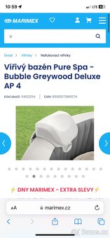 Vyrivy bazén- pure spa Deluxe - 11