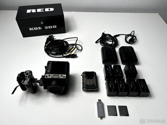 RED Komodo 6k - kompletní sada - pouze 225 hodin - 11