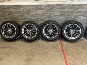 Prodám ALU kola BMW 17" 5x112 pneu zimní 225,50R17 RFT - 11