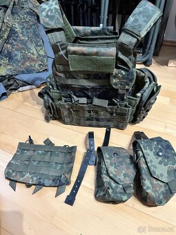 Taktická vesta airsoft bundeswehr - 11