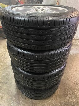 4x alu kola R17 rozteč 5x115 4x pneu Barum 225/55/R17 Y XL - 11