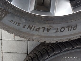 Ojedinělá ZIMNI al kola 19" ORIGINAL Toyota RAV 4, r.v. 202 - 11