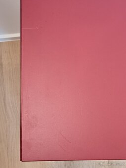 EKET Skříňka se 4 přihrádkami, červená, 70x35x70 cm - 11