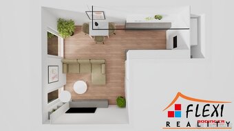 Pronájem bytu 2+kk  s balkónem, 59 m2 a parkovacím stáním v  - 11