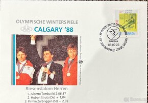 Sada obálek s témetikou OH Calgary 1988 - 11