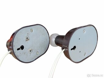 Funkcionalistická bakelitová lampička - Elektrosvit - 11