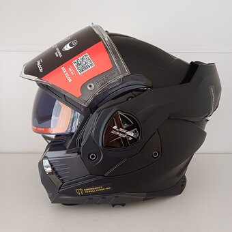 Kožená kombinéza iXS Camaro + přilba Ls2 Advant X - 11