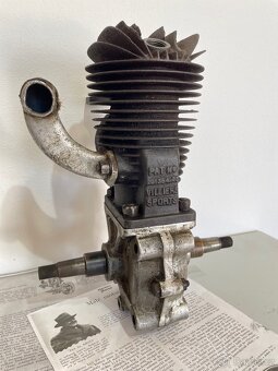 Jawa 175 Villiers - motor na prototyp - 11