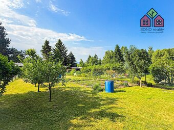 Chata o ploše 16 m2, udržovaná zahrada o rozloze 405 m2, OV, - 11
