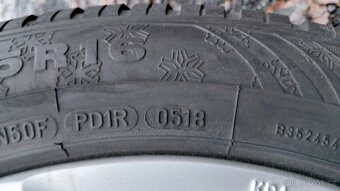 alu VW Golf 7,Sportsvan,Golf 6,Touran,Caddy,zimní 205/55/16 - 11