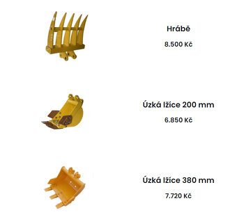 Prodám minibagr Günter Grossmann GG1000 - 11