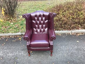 Chesterfield Nový ušák Originál - 11