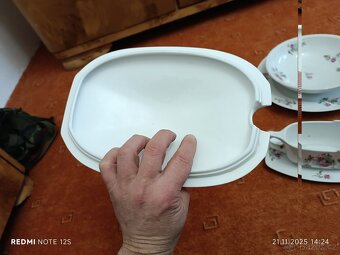 Karlovarský porcelán Epiag polévková mísa omáčník - 11