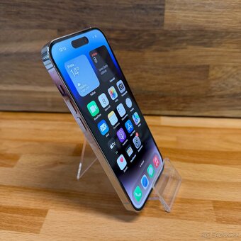 IPhone 14 Pro 256GB, bílý/ stříbrný, eSIM (rok záruka) - 11