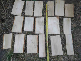 Lipové hranolky na figurky, různé rozměry na přání - 11