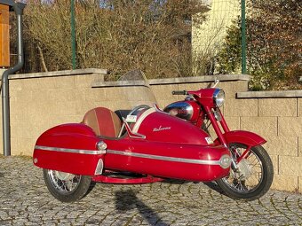 Jawa 250 velorex , sidecar - 11