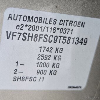 CITROEN C3 PICASSO BENZÍN 4 VÁLEC 1,6i  NAJETO 94tis.km 2012 - 11