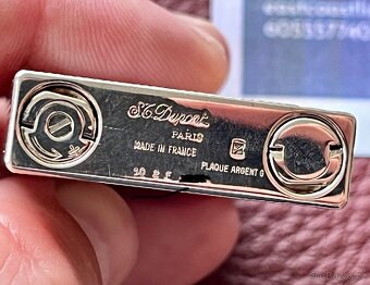 🔥 S.T.Dupont Gatsby, Diamond Head Bicolor 18k Zlato/Stříbro - 11