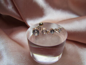 ♥️Piercing piercingy se zirkony do pupíku a bradavek nové ♥️ - 11