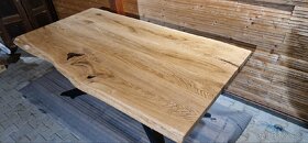 Masivni dubový stůl 200x100cm - 11