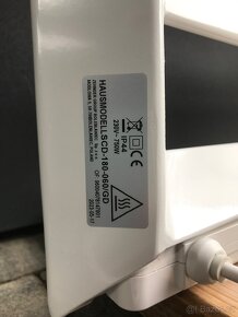 Designovy elektricky koupelnovy radiator s LCD - 11