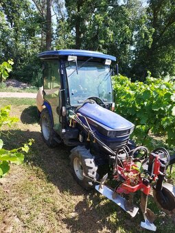 Malotraktor Farmtrac 26 4WD s kabinou,radiálky - 11