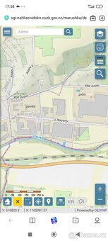 Pronájem zahrady 470m2 s chatou 24m2 Zlín- Příluky, MHD,VLAK - 11