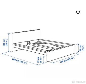Manželská postel komplet - 11