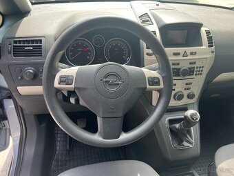 Opel Zafira 1.6i 85KW 1.MAJ. 7 MÍST TEMPOMAT PDC 2X ALU KOLA - 11