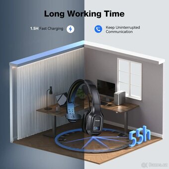 Bluetooth headset Tecknet TK-HS001 rozbaleno - 11