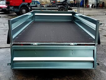 Univerzální velký přívěsný vozík 2xosa 3,0mx 1,5m,řidičák B - 11