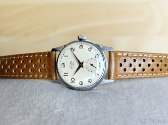 Československé mechanické vintage retro hodinky PRIM 50 - 11